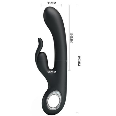 Vibratore Rabbit Ricaricabile con Calore e 7 Vibrazioni Esclusive